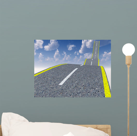 Road to Sky Wall Decal