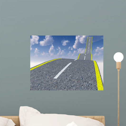 Road to Sky Wall Decal