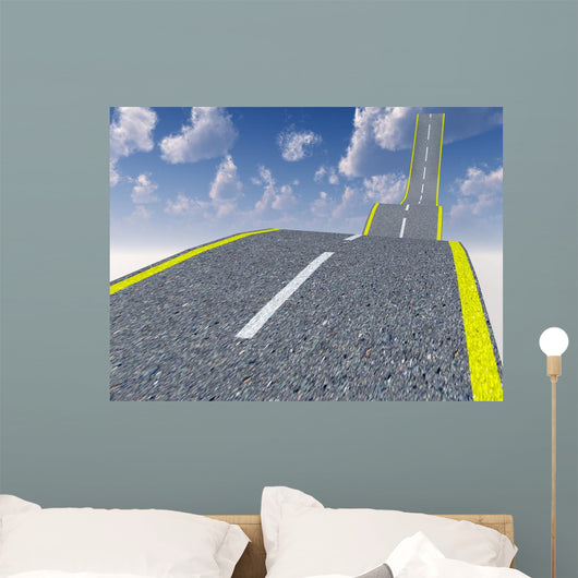 Road to Sky Wall Decal