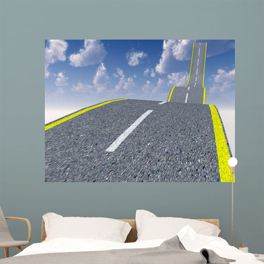 Road to Sky Wall Decal