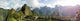 Machu Picchu Wall Decal Panoramic Wall Decal