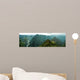 Foggy Machu Picchu Wall Decal Panoramic Wall Decal