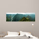 Foggy Machu Picchu Wall Decal Panoramic Wall Decal
