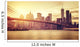 Retro Stylized Manhattan Sunset Wall Decal