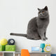 Gray Cat Wall Decal