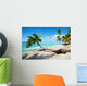 Caribbean Tropical Beach Wall Decal