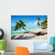 Caribbean Tropical Beach Wall Decal
