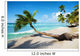 Caribbean Tropical Beach Wall Decal