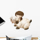 Cute Child and Puppy Wall Decal