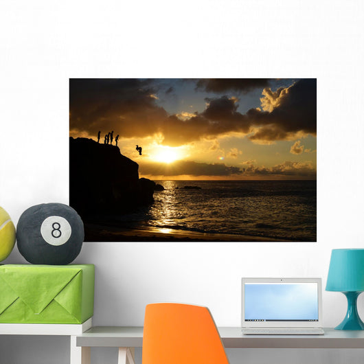 Backflip Waimea Hawaii Wall Decal