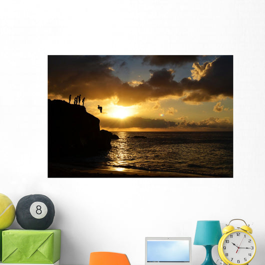 Backflip Waimea Hawaii Wall Decal