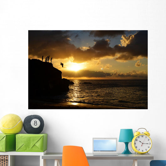 Backflip Waimea Hawaii Wall Decal