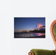 Santa Monica Pier Night Wall Decal