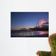 Santa Monica Pier Night Wall Decal