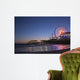 Santa Monica Pier Night Wall Decal
