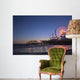 Santa Monica Pier Night Wall Decal