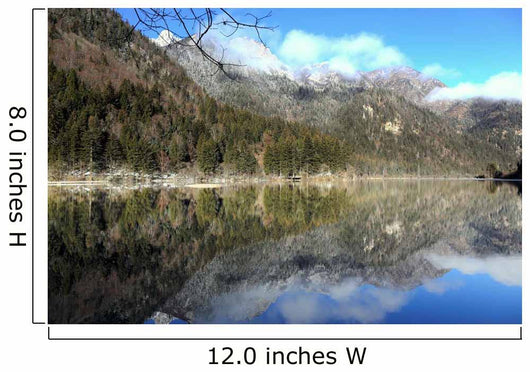 Jiuzhaigou Nation Park Scenery Wall Decal