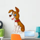 Cartoon Funny Puppy Dog Wall Decal