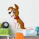 Cartoon Funny Puppy Dog Wall Decal