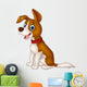 Cartoon Funny Puppy Dog Wall Decal
