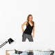Young Woman Wall Decal