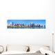 Lake Michigan Chicago Skyline Wall Decal Panoramic Wall Decal