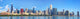 Lake Michigan Chicago Skyline Wall Decal Panoramic Wall Decal