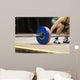 Weightlifter about to Lift Wall Decal