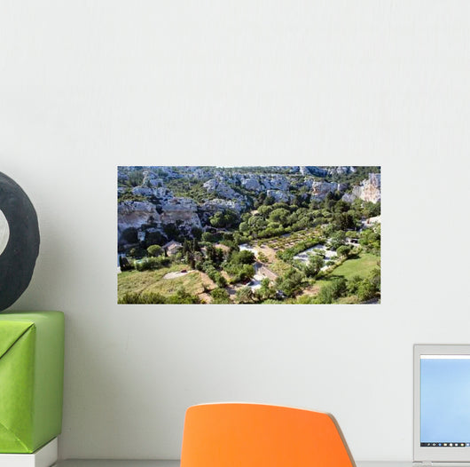 Vallee Des Baux Wall Decal