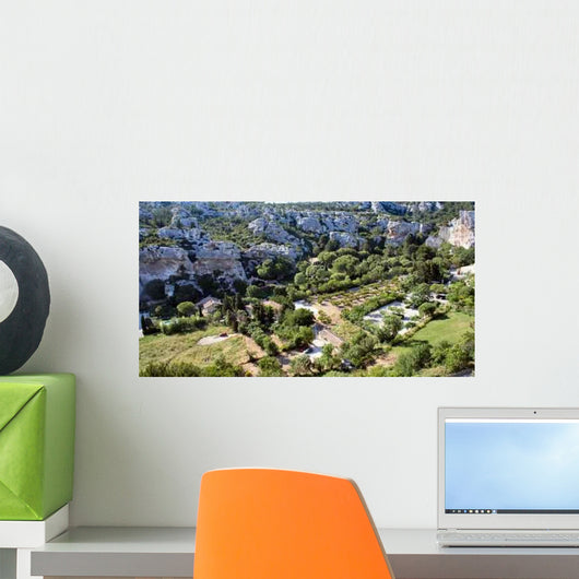 Vallee Des Baux Wall Decal