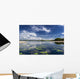 Water Lilies Lake Scene Wall Decal