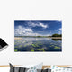 Water Lilies Lake Scene Wall Decal