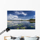Water Lilies Lake Scene Wall Decal