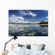 Water Lilies Lake Scene Wall Decal