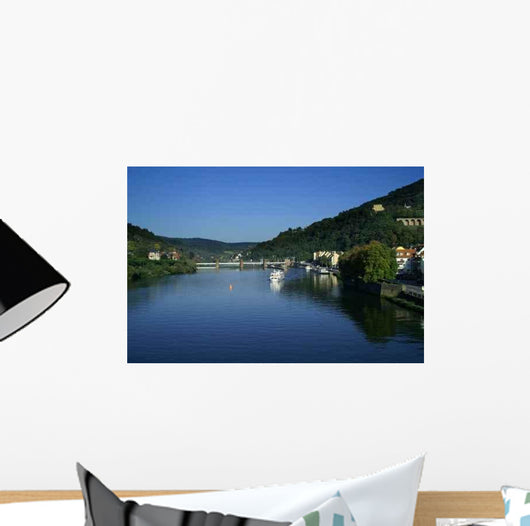 Trip to Neckar 2 Wall Decal