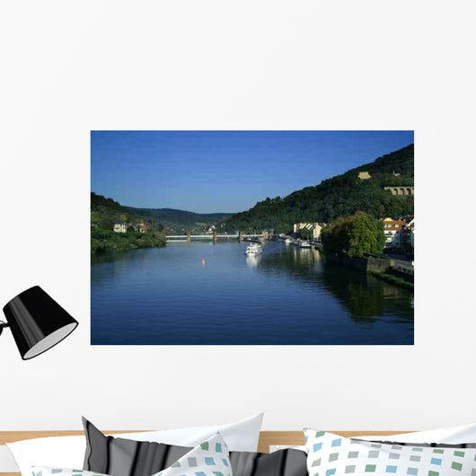 Trip to Neckar 2 Wall Decal