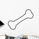 Bone Line Icon Wall Decal