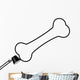 Bone Line Icon Wall Decal