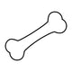 Bone Line Icon Wall Decal