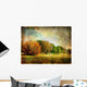 Late Autumn Vintage Picture Wall Decal