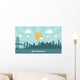 San Francisco Skyline Flat Wall Decal