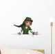 Santa's Elf with Edge Wall Decal