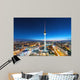 Television Tower Berlin Night Wall Decal