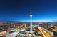 Television Tower Berlin Night Wall Decal