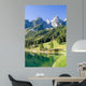 Alpine Lake Scenery Summer Wall Decal