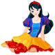 Snow White Girl Wall Decal