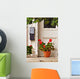 Geraniums Doorway Wall Decal