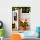 Geraniums Doorway Wall Decal