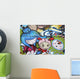 Dibujo Manga Uraban Graffiti Wall Decal