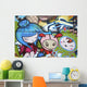 Dibujo Manga Uraban Graffiti Wall Decal
